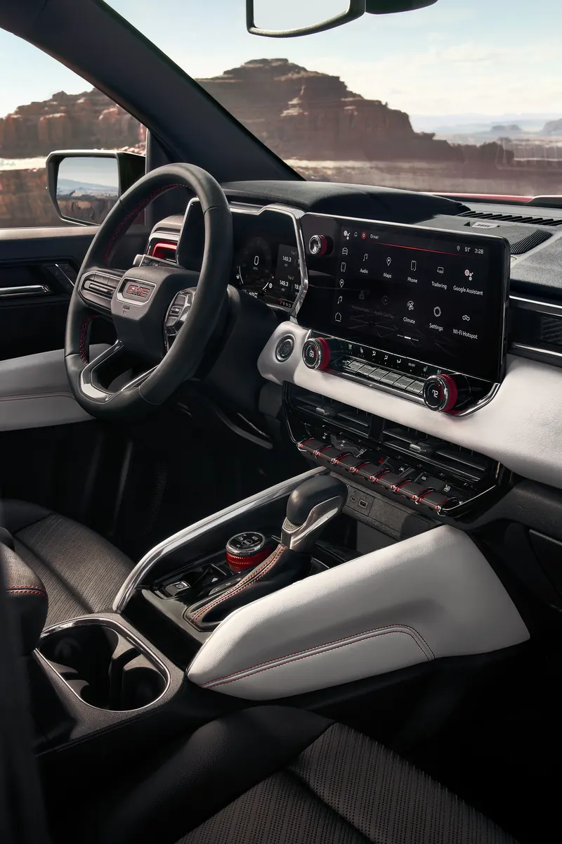 2026 GMC Canyon infotainment system at Glasgow Auto Sales in Glasgow MT